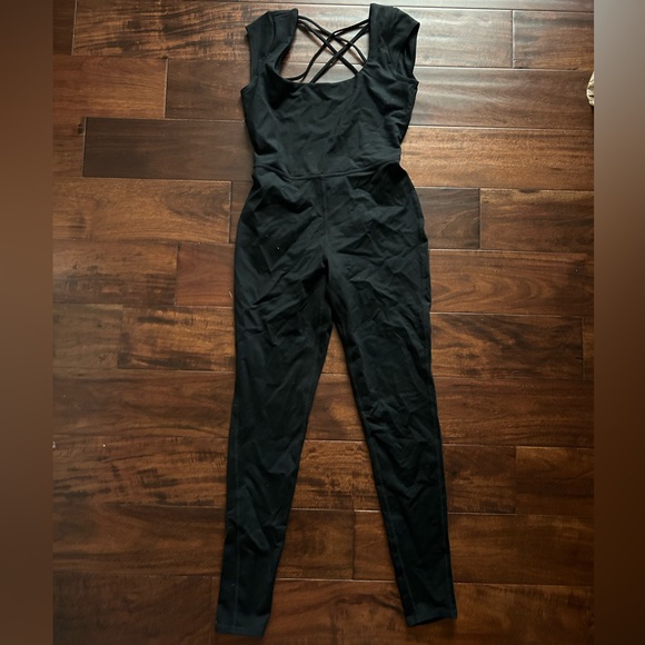 Julia Strappy black Jumpsuit romper from Garage. XS. - Picture 5 of 6